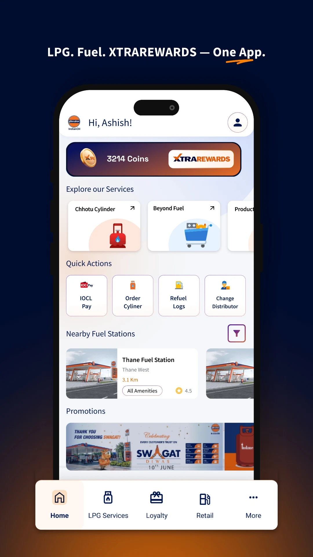 IndianOil ONE screenshot